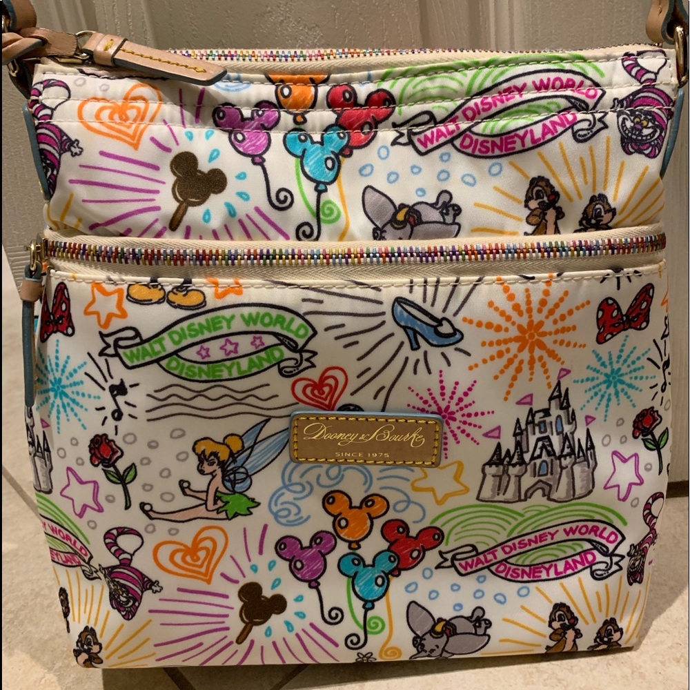 Dooney and Burke Disney sketch crossbody purse